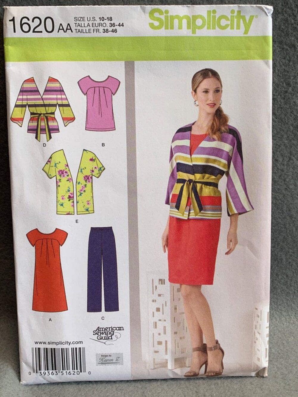 Simplicity Misses Dress Shirt Pant Sewing Pattern Size 10 12 14 16 18 20 Uncut